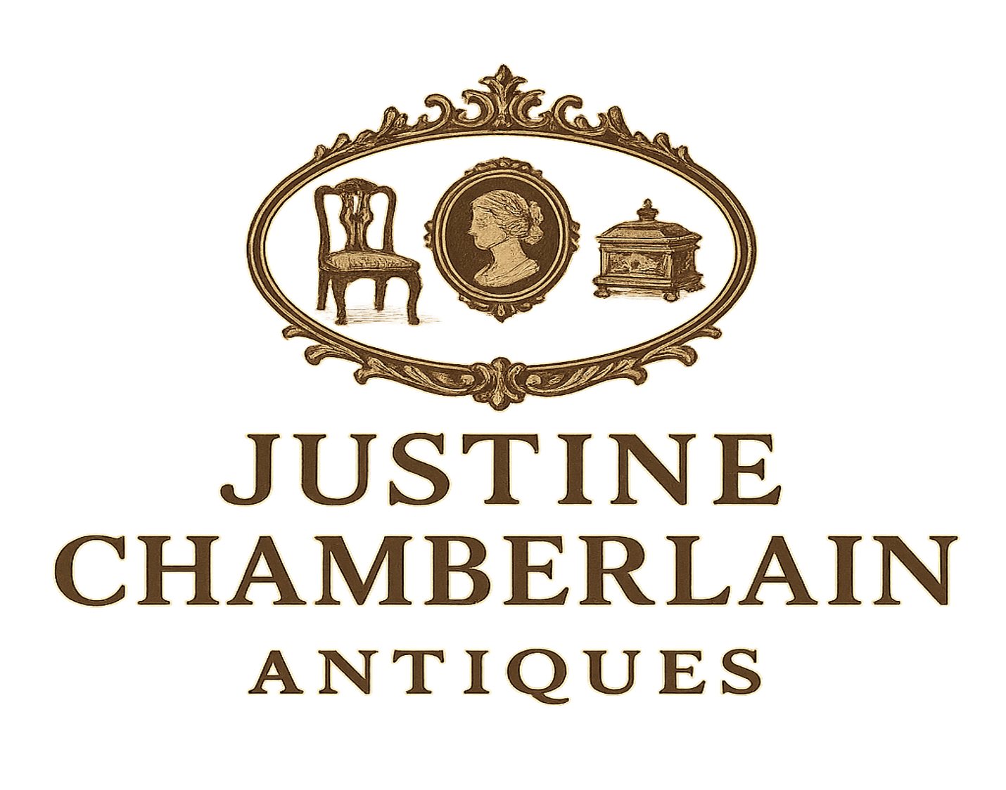 Justine Chamberlain Antiques Logo