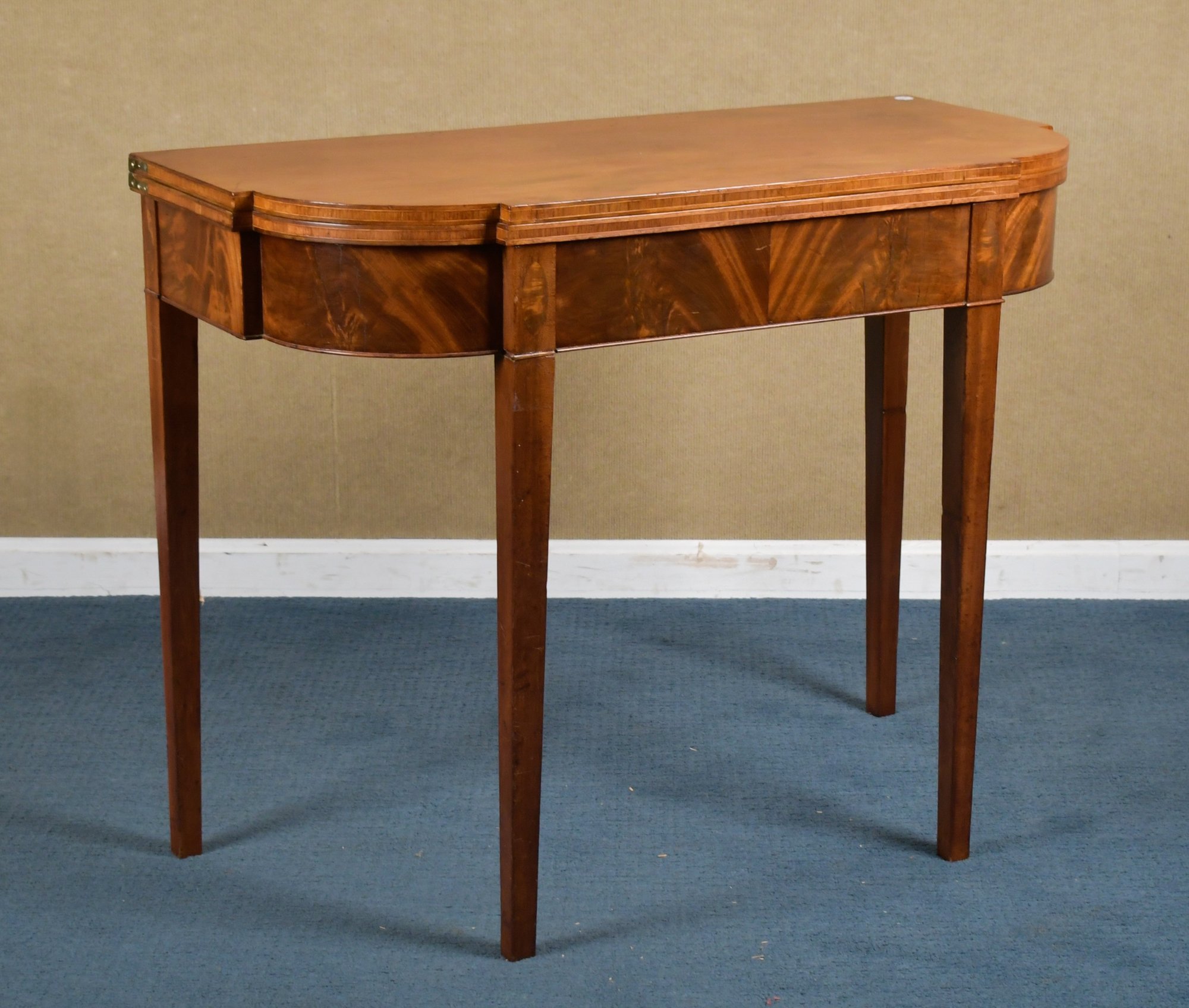 Federal Period Inlaid Card Table