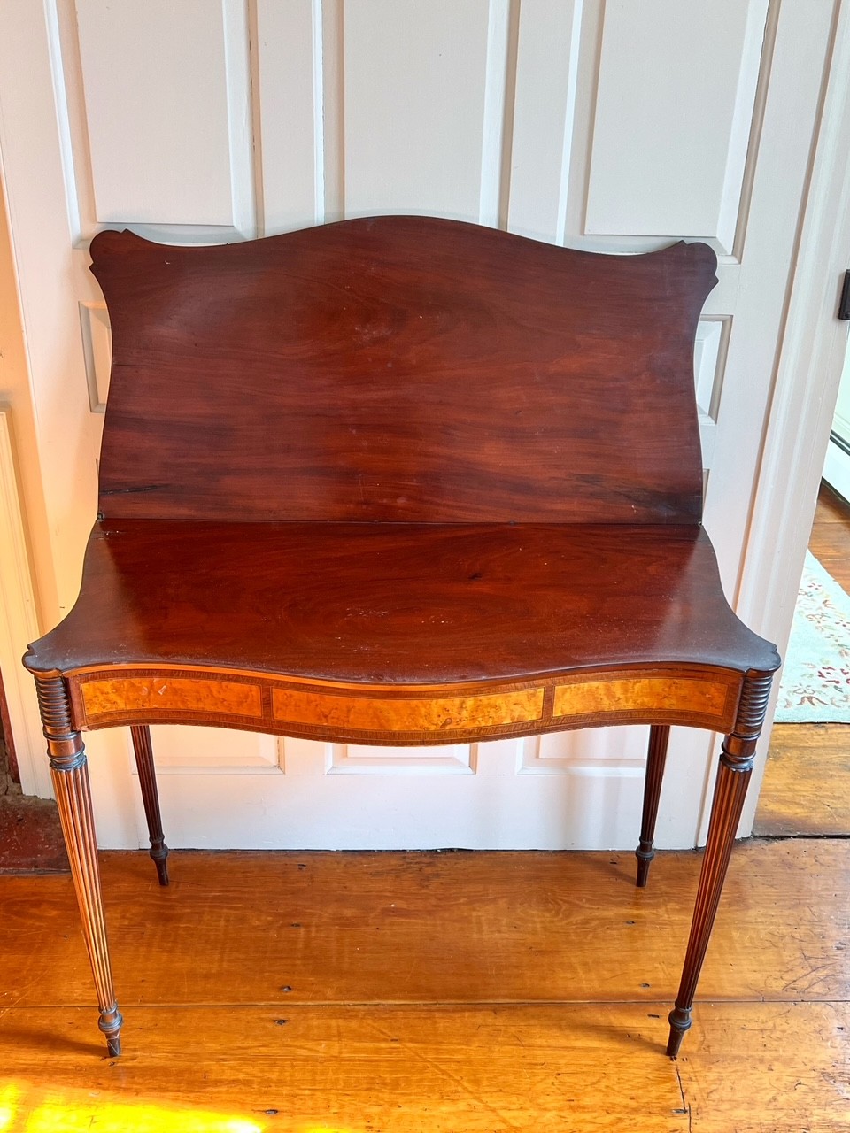 Federal Period Sheraton Card Table